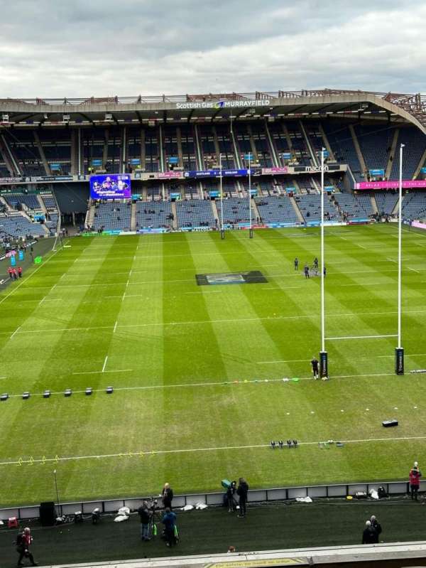 Murrayfield Stadium, section: S18, row: X, seat: 2