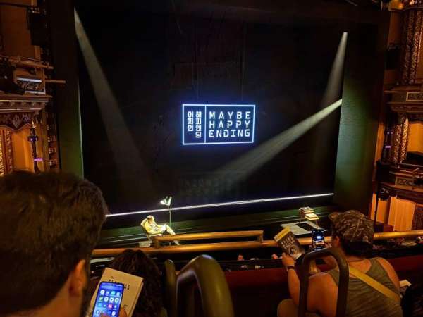 Belasco Theatre, section: Mezzanine L, row: C, seat: 1
