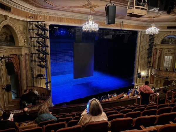 Music Box Theatre, section: Mezzanine L, row: H, seat: 23