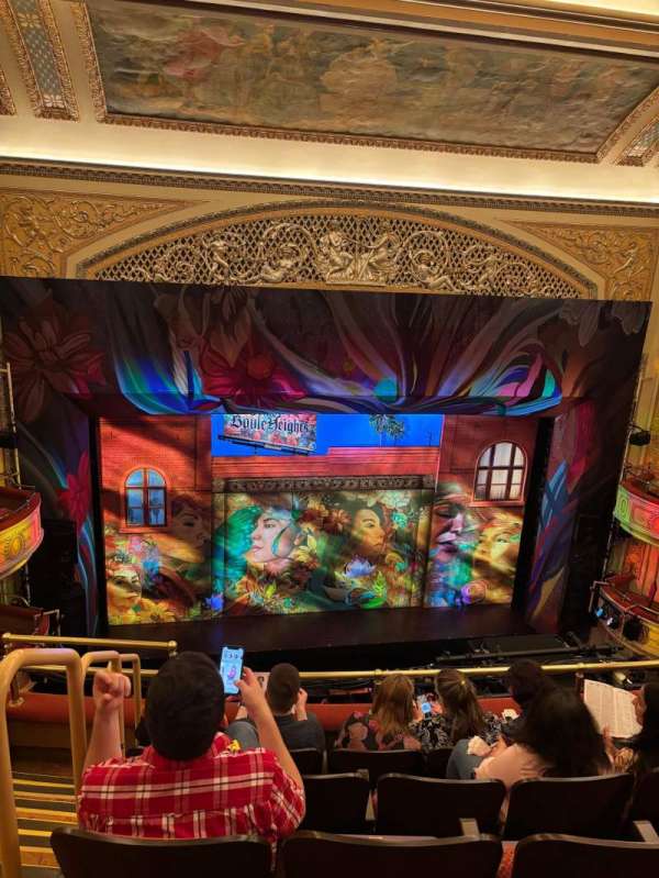 James Earl Jones Theatre, section: Balcony C, row: E, seat: 101