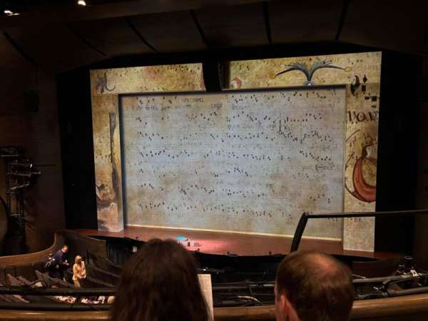 Coca-Cola Stage at Alliance Theatre, section: Balcony C, row: B, seat: 116