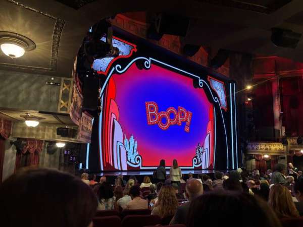 Broadhurst Theatre, section: Orchestra L, row: M, seat: 23