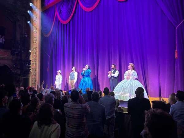 Lyceum Theatre, Broadway, section: Orchestra R, row: G, seat: 4