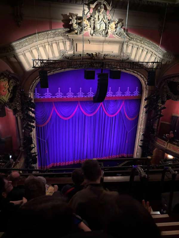 Lyceum Theatre, Broadway, section: Balcony L, row: D, seat: 3