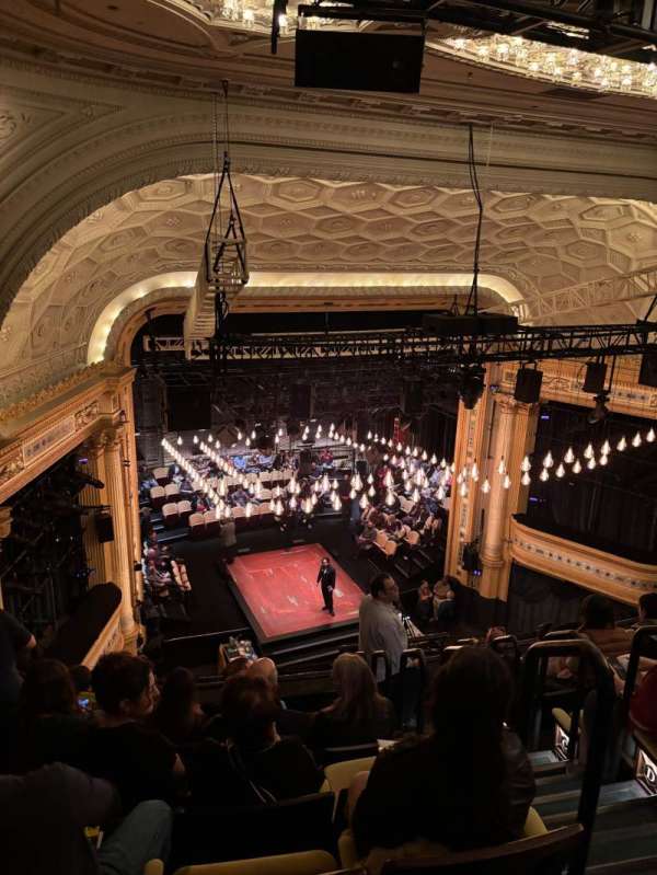Hudson Theatre, section: Balcony L, row: G, seat: 3