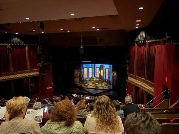 Paper Mill Playhouse, section: Mezzanine R, row: FF, seat: 18