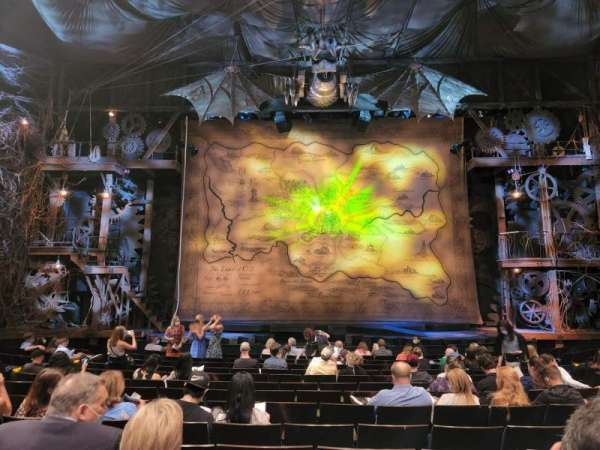 Gershwin Theatre, section: Orchestra C, row: J, seat: 109