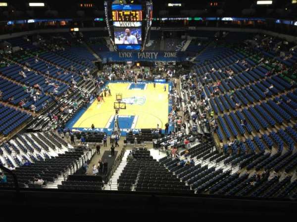 Target Center, section: 240, row: C, seat: 8