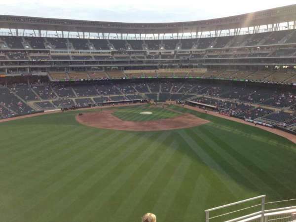 Target Field, section: 333, row: 5, seat: 5