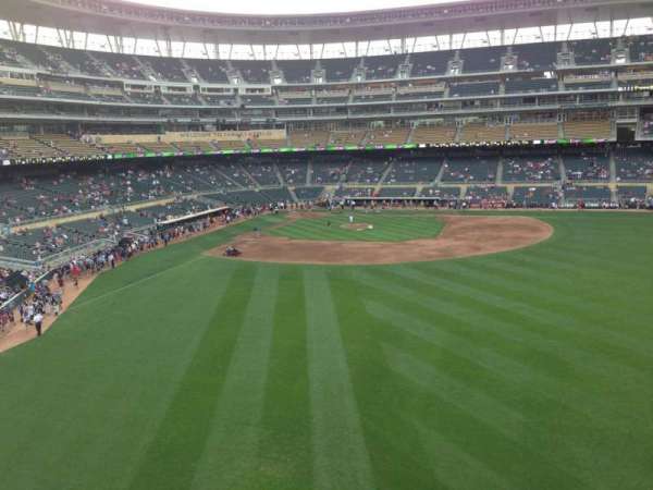 Target Field, section: 240, row: 1, seat: 1