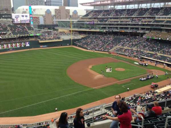 Target Field, section: 225, row: 5, seat: 10