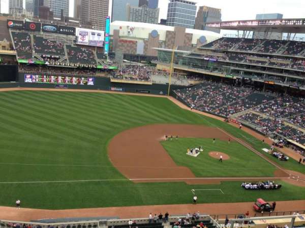 Target Field, section: 223, row: 5, seat: 11
