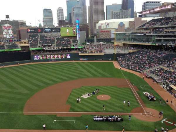 Target Field, section: 220, row: 5, seat: 14