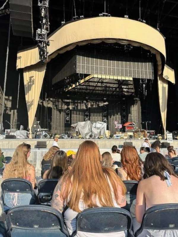 Utah First Credit Union Amphitheatre, section: 102, row: K, seat: 33
