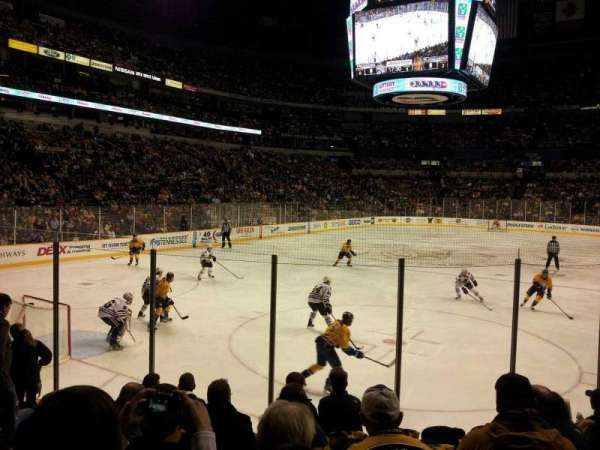 Bridgestone Arena, section: 112, row: Kk, seat: 8