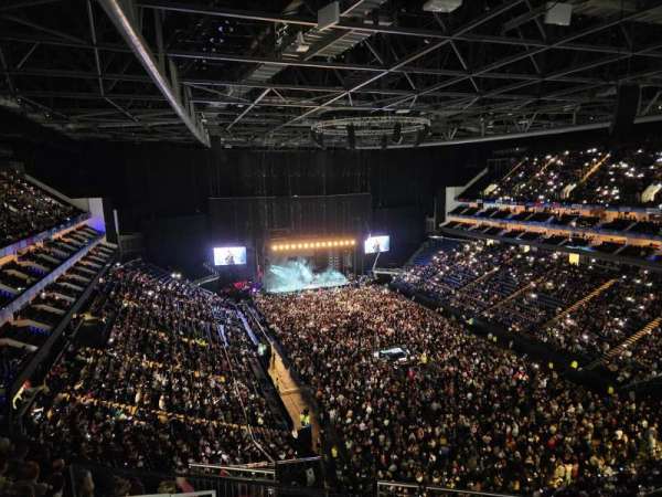 The O2, London, section: 409, row: J, seat: 661