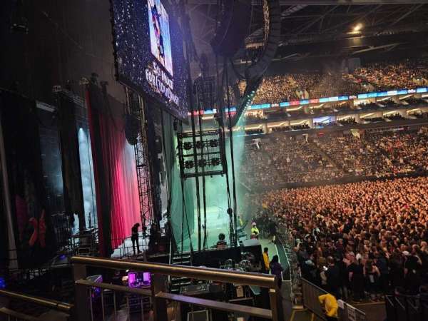 The O2, London, section: 118, row: P, seat: 8