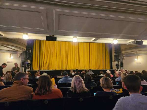 Fortune Theatre, section: Stalls, row: L, seat: 8