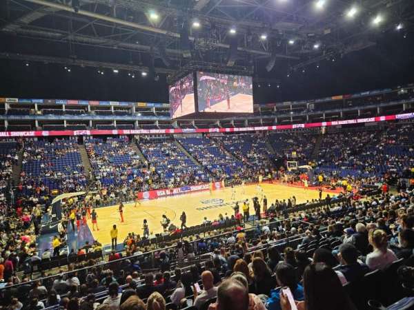 The O2, London, section: 101, row: S, seat: 38