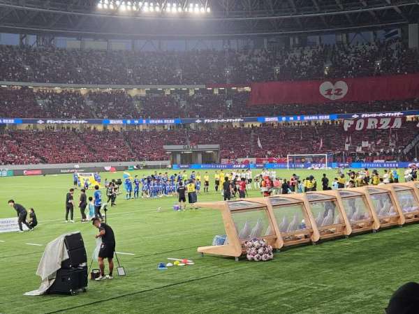 Japan National Stadium, section: 105, row: 5, seat: 105