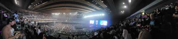 Ariake Arena, section: 8, row: 19, seat: 53