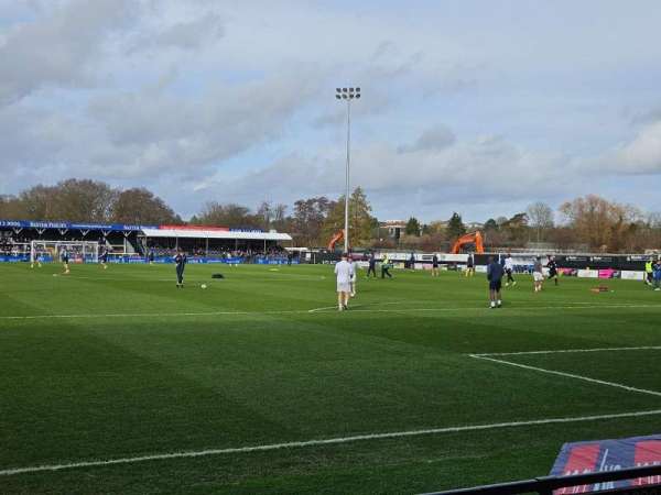 Hayes Lane, section: Glyn Beverly Stand D, row: C, seat: 111