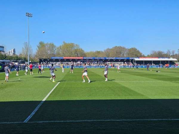 Hayes Lane, section: Glyn Beverly Stand D, row: C, seat: 111