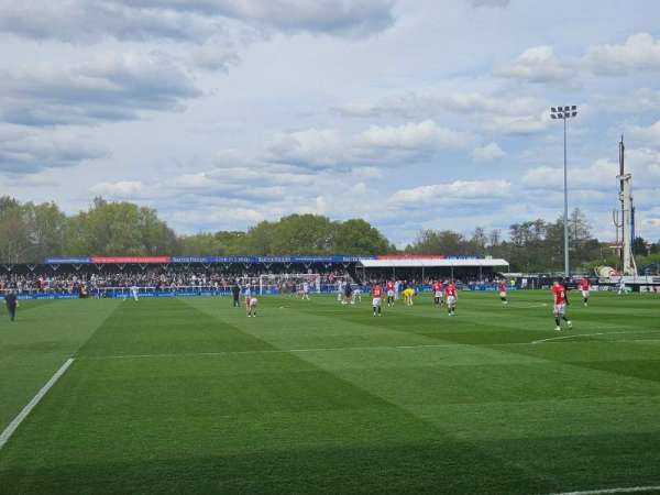 Hayes Lane, section: Glyn Beverly Stand D, row: C, seat: 111