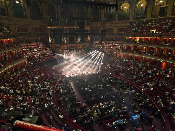 Royal Albert Hall, section: Rausing Circle S, row: 1, seat: 82