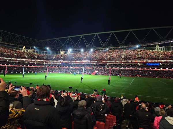 Emirates Stadium, section: 14, row: 18, seat: 438
