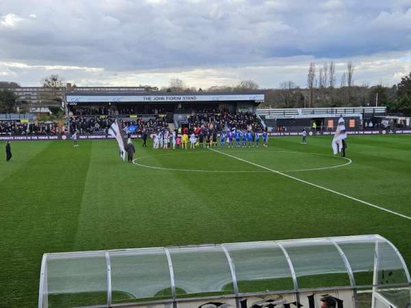 Hayes Lane, section: George Wakeling Stand, row: Standing