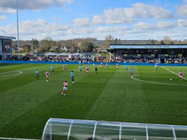 Hayes Lane, section: George Wakeling Stand, row: GA