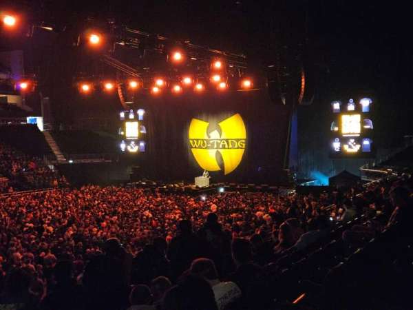 The O2, London, section: 110, row: U, seat: 292