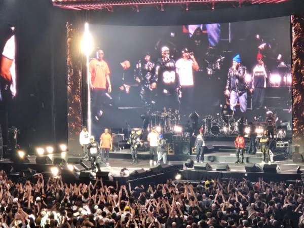 The O2, London, section: 110, row: U, seat: 292