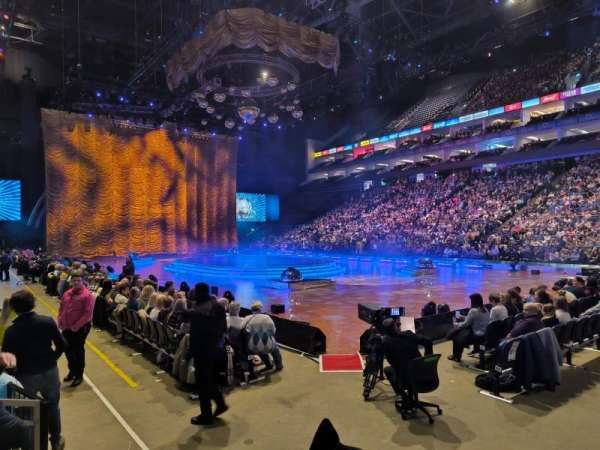 The O2, London, section: 105, row: C, seat: 149