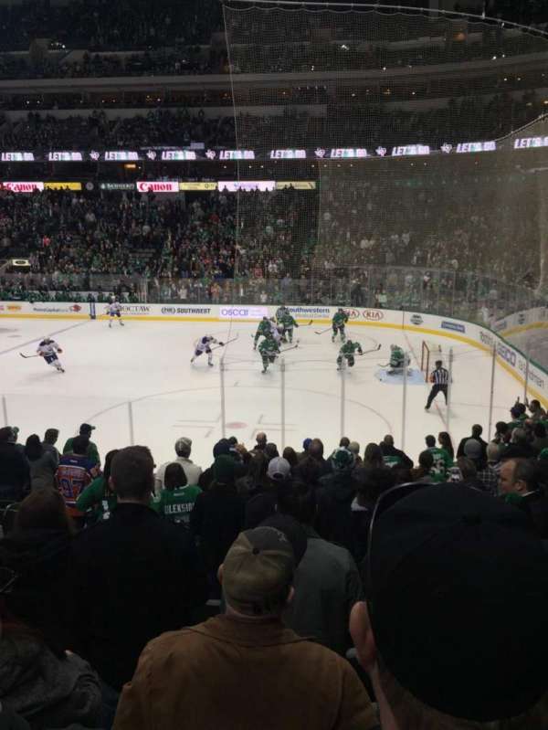 American Airlines Center, section: 104, row: O, seat: 10