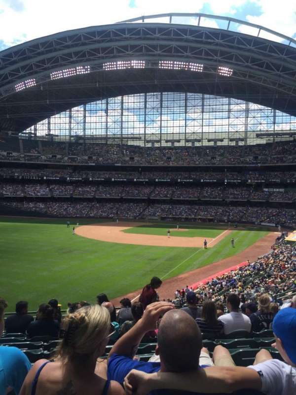 American Family Field, section: 232, row: 10, seat: 13