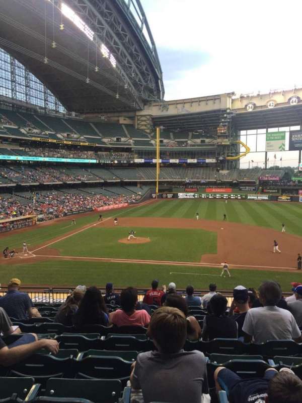 American Family Field, section: 213, row: 11, seat: 15