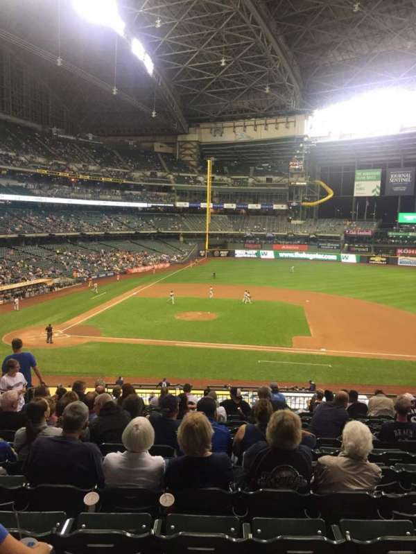 American Family Field, section: 213, row: 13, seat: 6