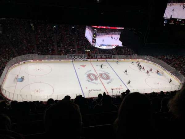 Centre Bell, section: 321, row: M, seat: 9