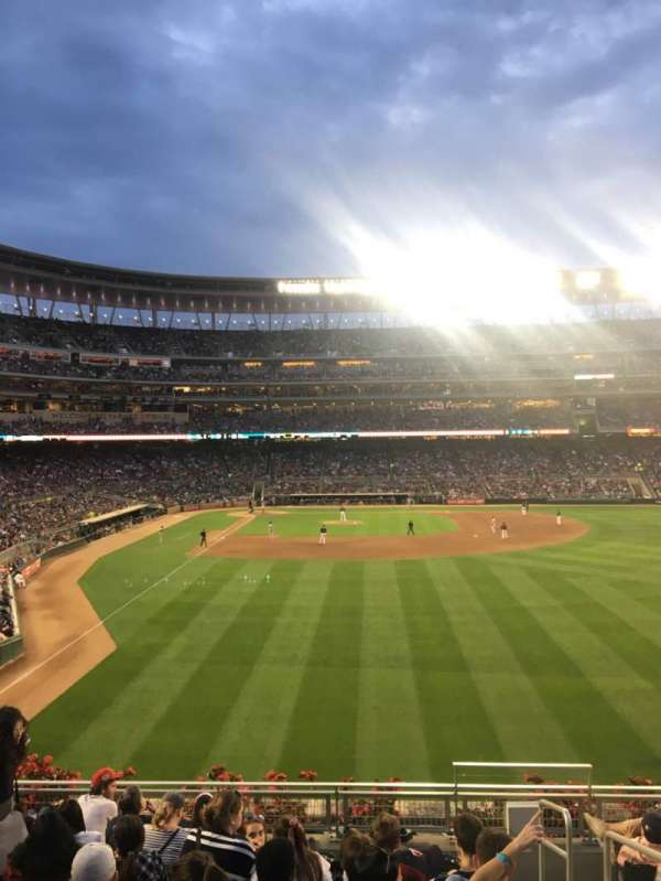 Target Field, section: 138, row: SRO