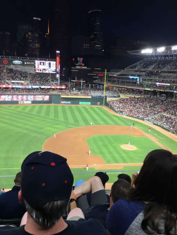 Target Field, section: 222, row: 5, seat: 11