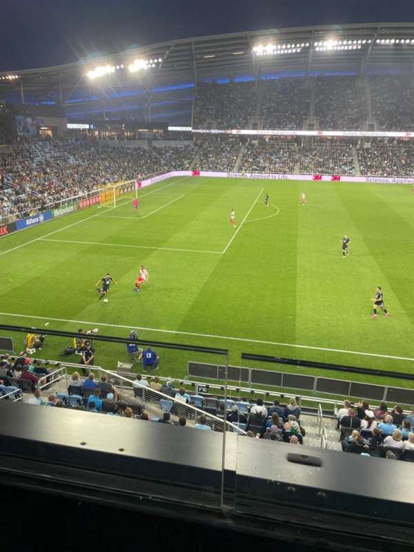 Allianz Field, section: 135, row: 1, seat: 14