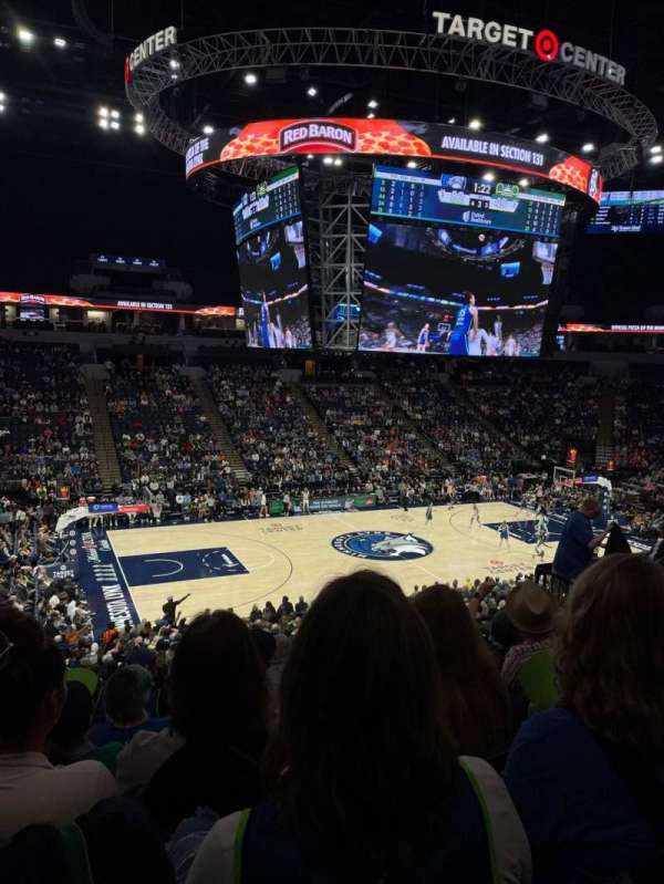 Target Center, section: 113, row: Z, seat: 8