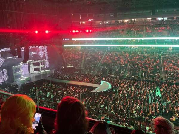 T-Mobile Arena, section: 206, row: C, seat: 3