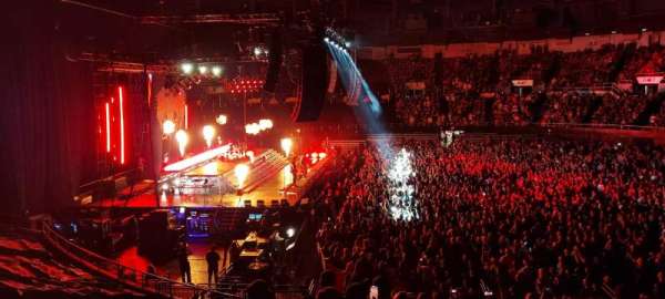 Nashville Municipal Auditorium, section: B-D4, row: K, seat: 8