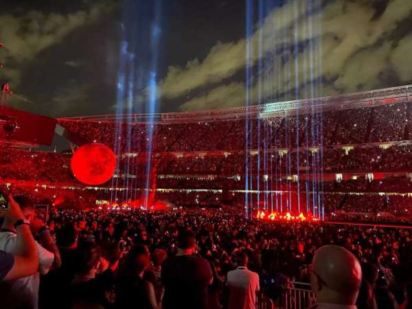 soldier field, section: 106, row: 8, seat: 1