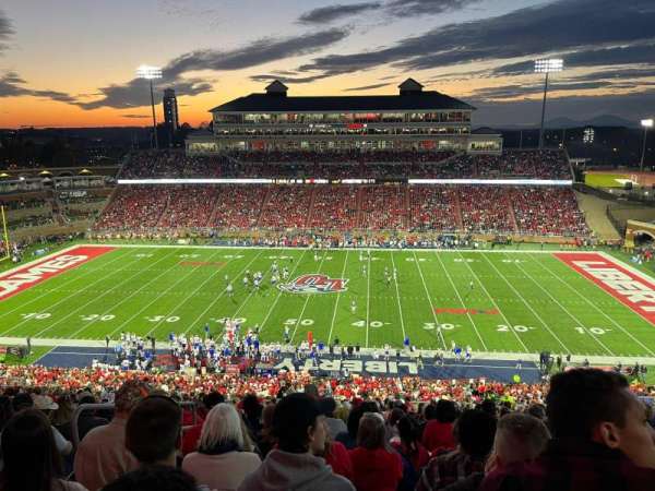 Williams Stadium, section: 213, row: Z, seat: 22