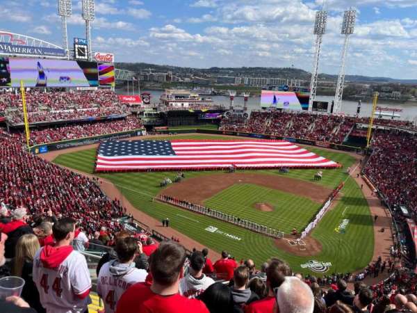 Great American Ball Park, section: 521, row: J, seat: 17