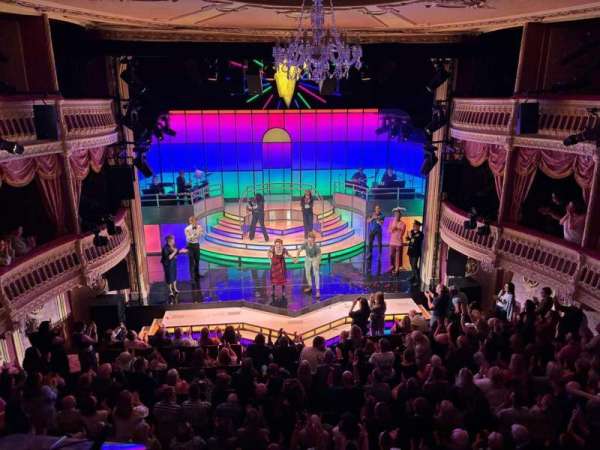 Criterion Theatre, section: Upper Circle, row: A, seat: 20